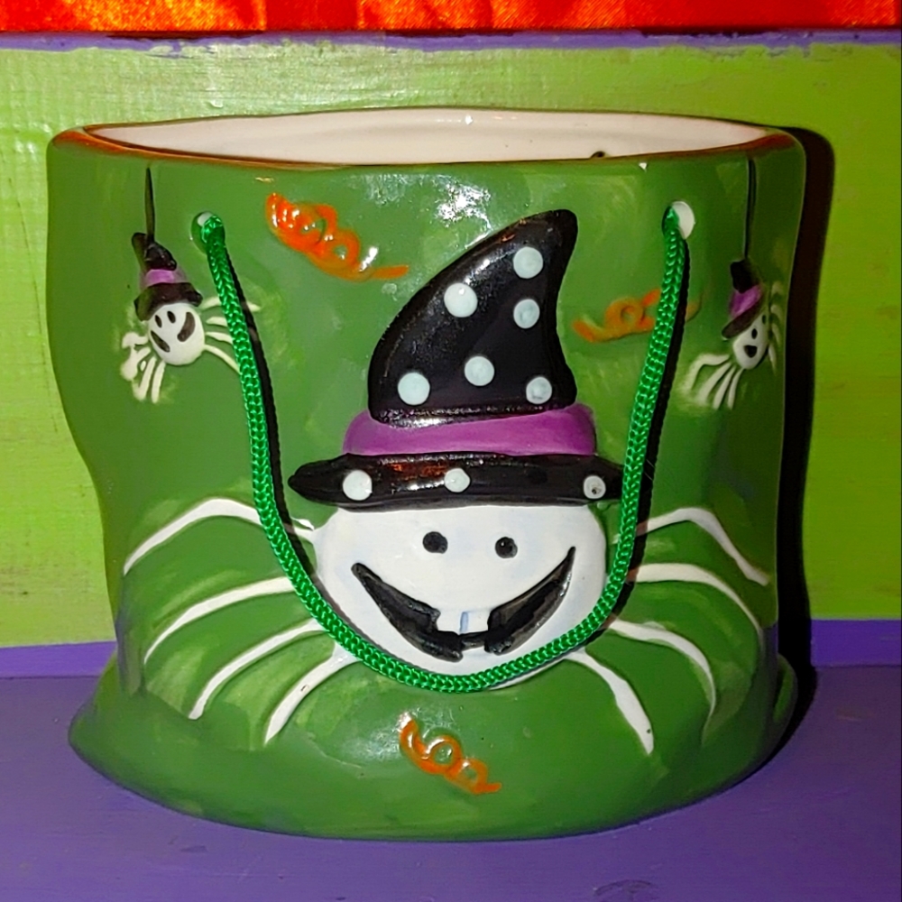 🎃Witchy Spider Halloween Treat Bag Decor Holder🎃
